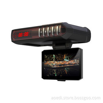 Newest Ultimate ST/GPS 1,080-pixel Radar Detector with Car DVR Camera, 2.7-inch LTPS TFT LCD